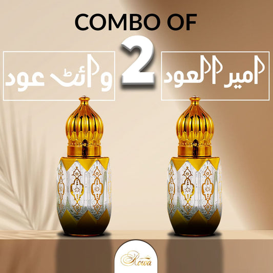 Combo Deal! White Oud & Ameer Ul Oud | 6ML Attars